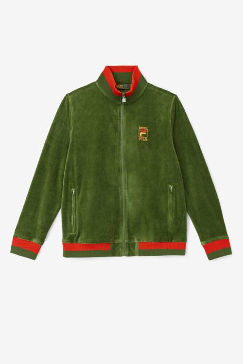 Fila X Paterson Velour Miesten Takki Oranssi | Fila869ZP