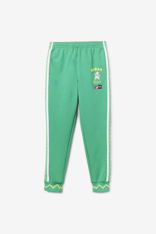 Fila X Rb Babar Evertt Jogger Miesten Housut Syvä Minttu Valkoinen | Fila527TC
