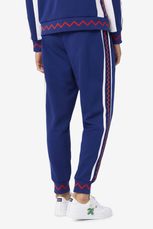 Fila X Rb Babar Evertt Jogger Miesten Housut Sininen Valkoinen | Fila648DL