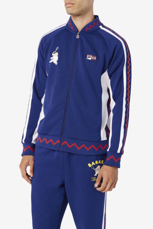 Fila X Rb Babar Iggy Miesten Takki Sininen Valkoinen | Fila346IQ