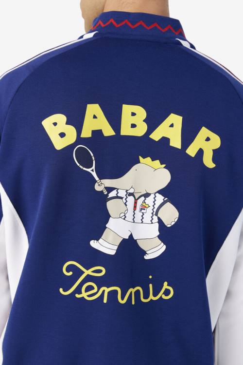 Fila X Rb Babar Iggy Miesten Takki Sininen Valkoinen | Fila346IQ