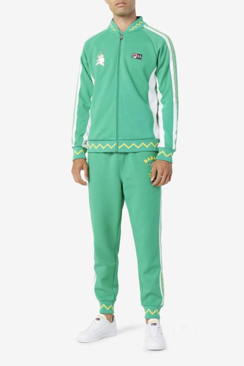 Fila X Rb Babar Iggy Miesten Takki Syvä Minttu Valkoinen | Fila318MB