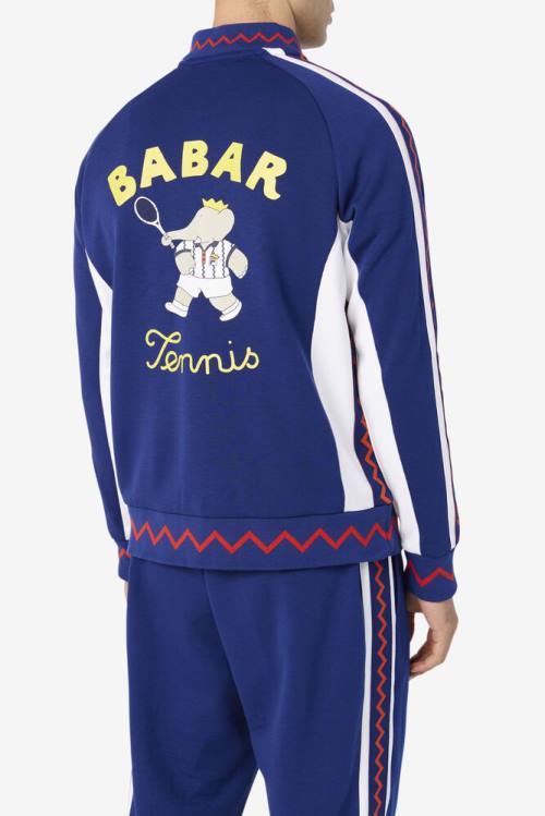 Fila X Rb Babar Iggy Naisten Takki Sininen Valkoinen | Fila549AF
