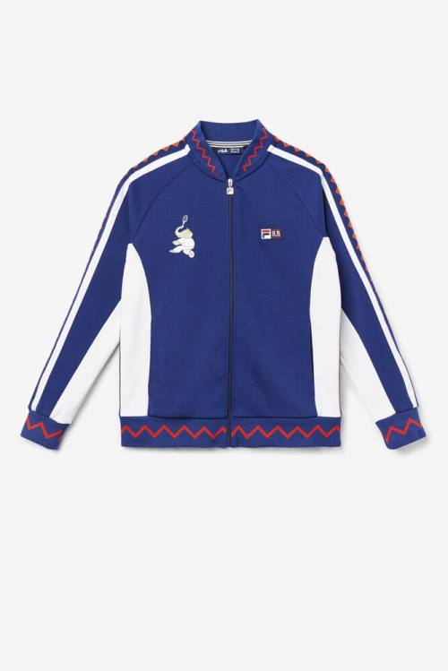 Fila X Rb Babar Iggy Naisten Takki Sininen Valkoinen | Fila549AF