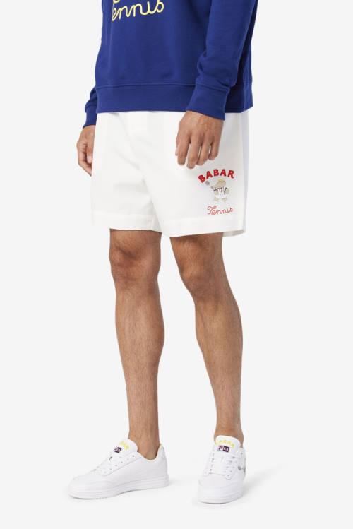 Fila X Rb Babar Marckus Naisten Shortsit Valkoinen Sininen Punainen | Fila062CO