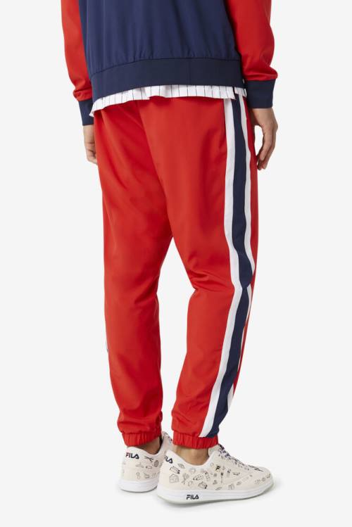 Fila X The Museum Track Miesten Housut Punainen Laivastonsininen Valkoinen | Fila372DI