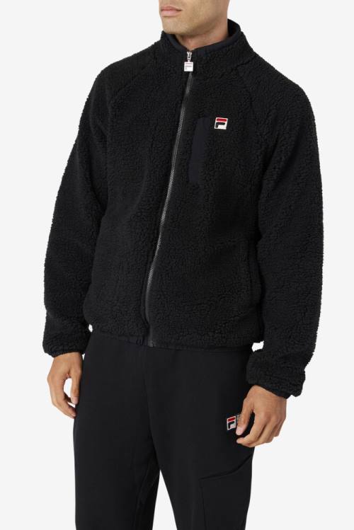 Fila Yuri Miesten Takki Mustat | Fila013BV