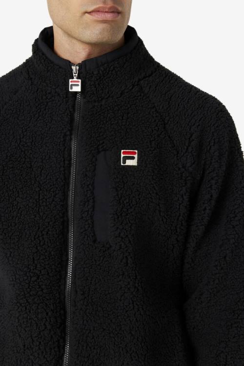 Fila Yuri Miesten Takki Mustat | Fila013BV