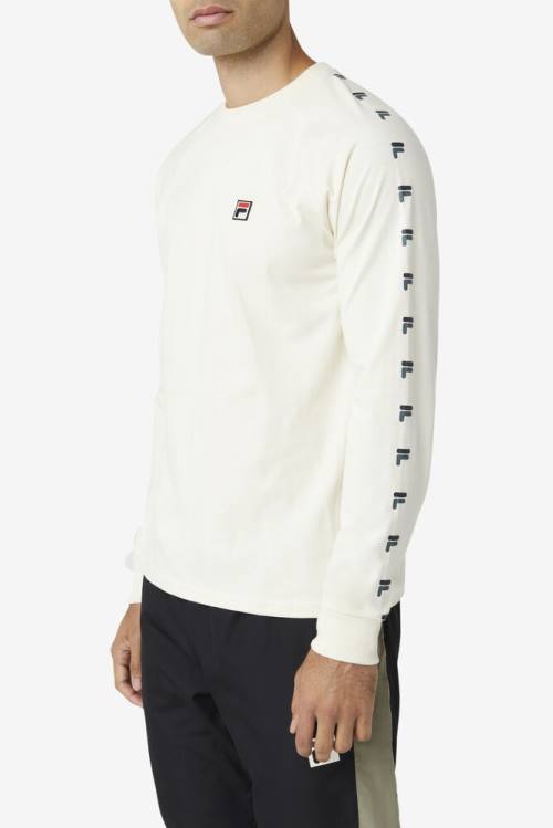 Fila Zubby Long Sleeve Tee Miesten T Paidat Mustat | Fila083PX