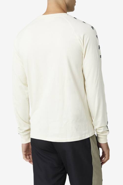 Fila Zubby Long Sleeve Tee Miesten T Paidat Mustat | Fila083PX