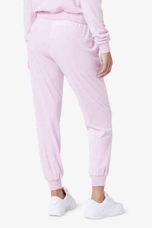 Fila Zura Velour Jogger Naisten Housut Violetit | Fila298JV