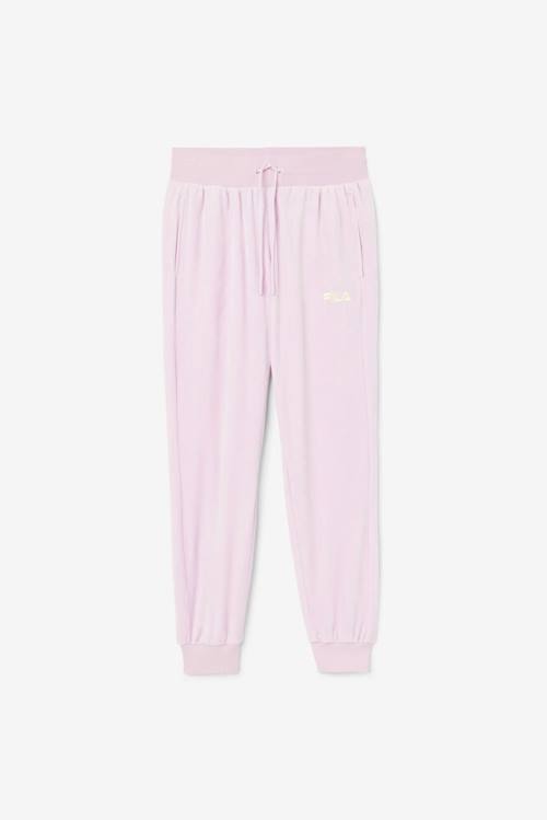 Fila Zura Velour Jogger Naisten Housut Violetit | Fila298JV