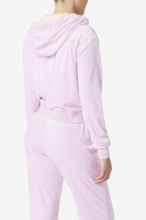 Fila Zura Velour Naisten Takki Violetit | Fila987FM